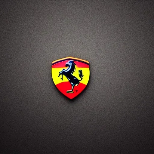 Criar logo marca Ferrari formula 1