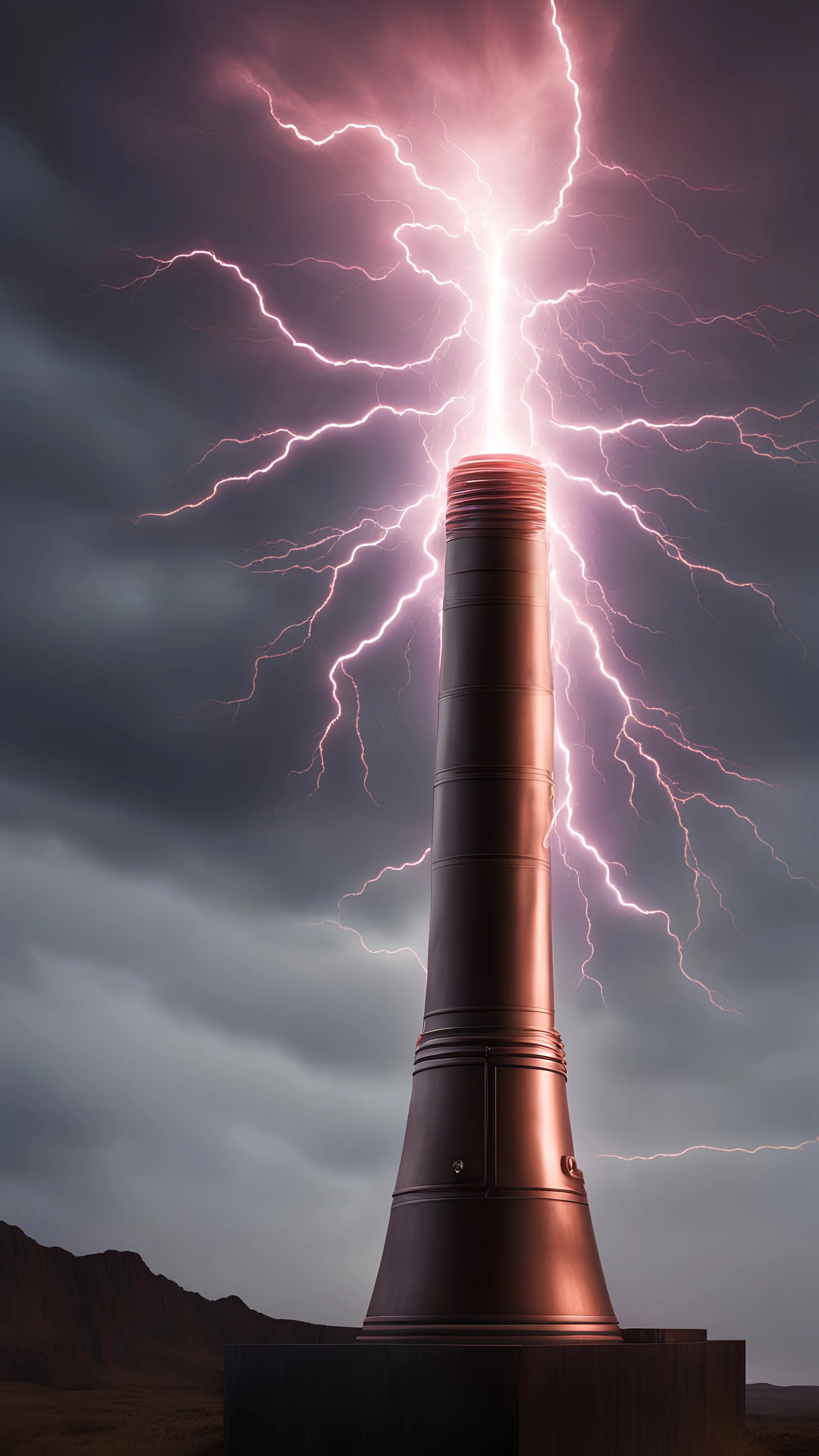 a photorealistic, 8k, ultra realistic, ultra detallado, tesla coil shot rayos que no hacen daño a una mujer que esya a l lado de tesla coil visibles rayos