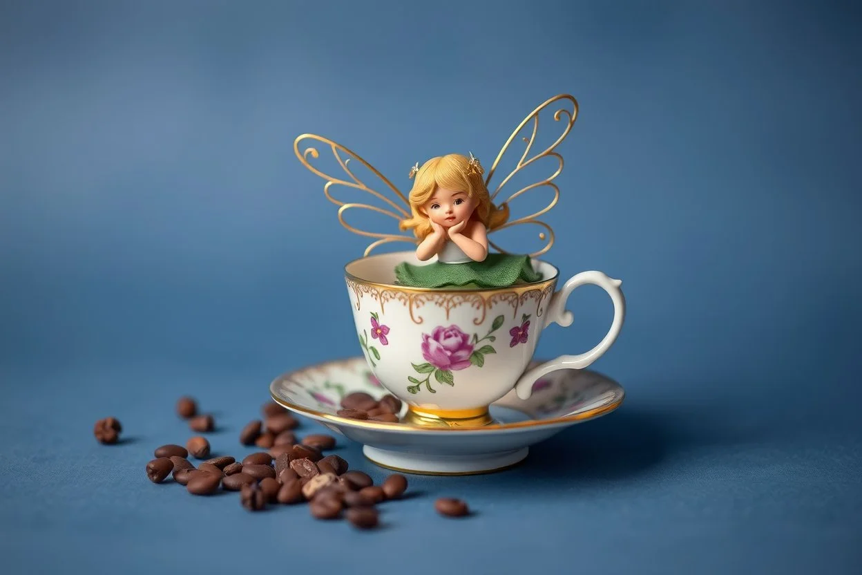 teacup fairy for coffee day