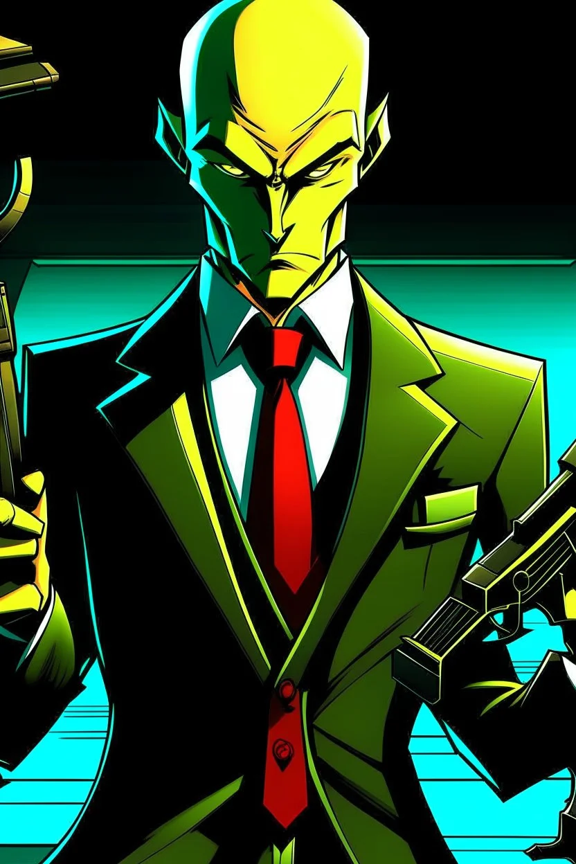 hitman cartoon