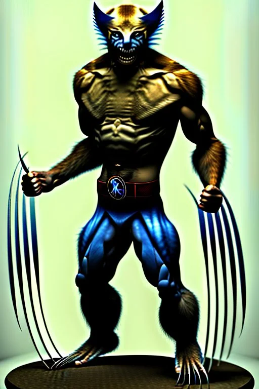 Wolverine crossed with Skeletor