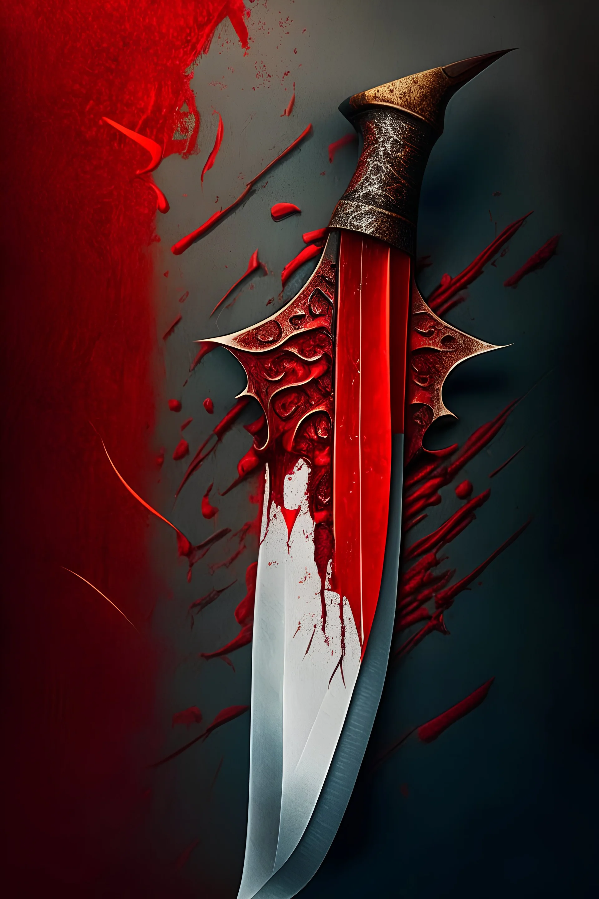 Messer mti Blut