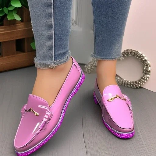 Dress shoes purse necklace pink cute