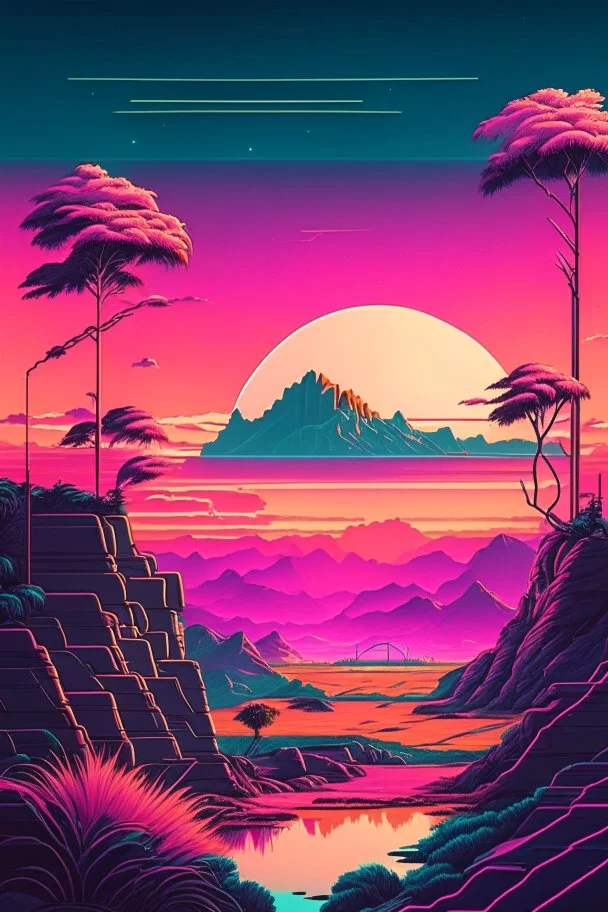 paisaje de los 80