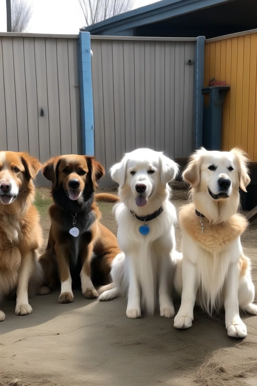 dogdaycare 4person group photo