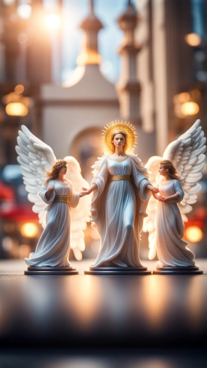 magazine cover, jubilee of god and the angels coming,bokeh like f/0.8, tilt-shift lens 8k, high detail, smooth render, down-light, unreal engine, prize winning