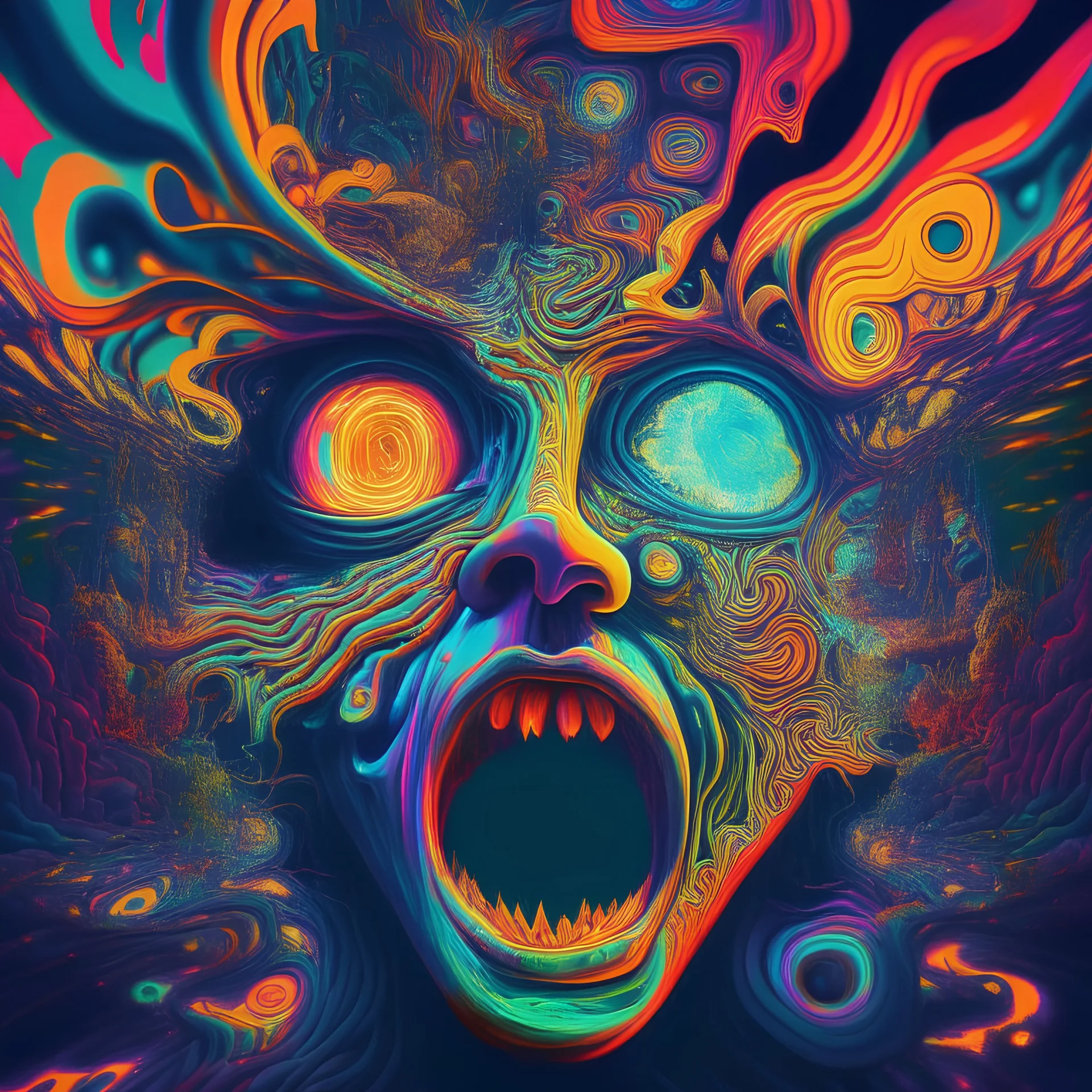 psychedelic nightmare