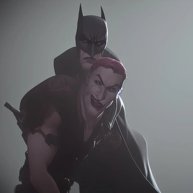 Batman having sex with joker