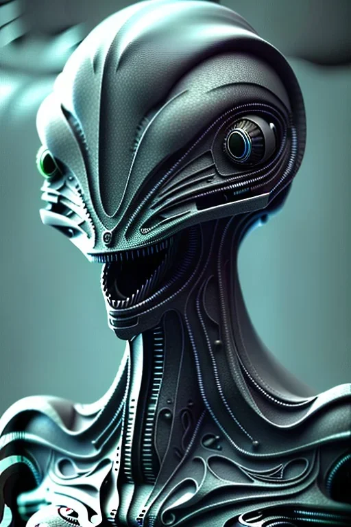 alien, devil, 8k, finely detailed, photo realistic.