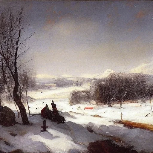 Louis Philippe Crepin, space, snow