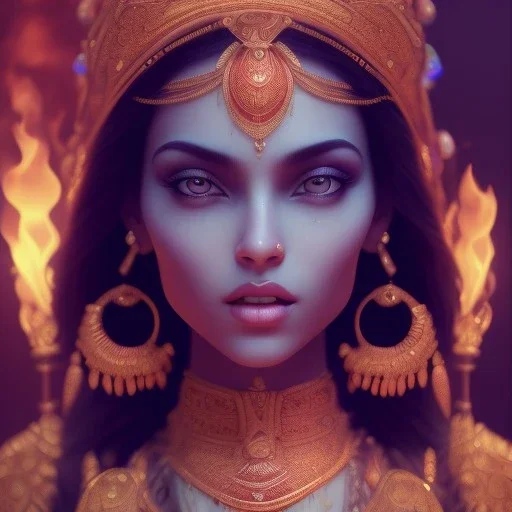 portrait of beautifull cute indian woman set in fire, cinematic lighting, photorealistic, ornate, intricate, realistic, detailed, volumetric light and shadow, hyper HD, octane render, unreal engine insanely detailed and intricate, hypermaximalist, elegant, ornate, hyper-realistic, super detailed --v 4