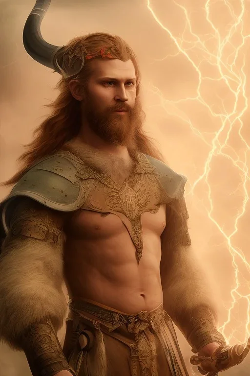 portrait photography of an ethereal beautiful animal god, Fire theme art, Dark moody lightning night atmosphere, Portrait of a Viking man by Michelangelo, 8K, close-up face, anatomically perfect face, oak tree roots, ignore NSFW