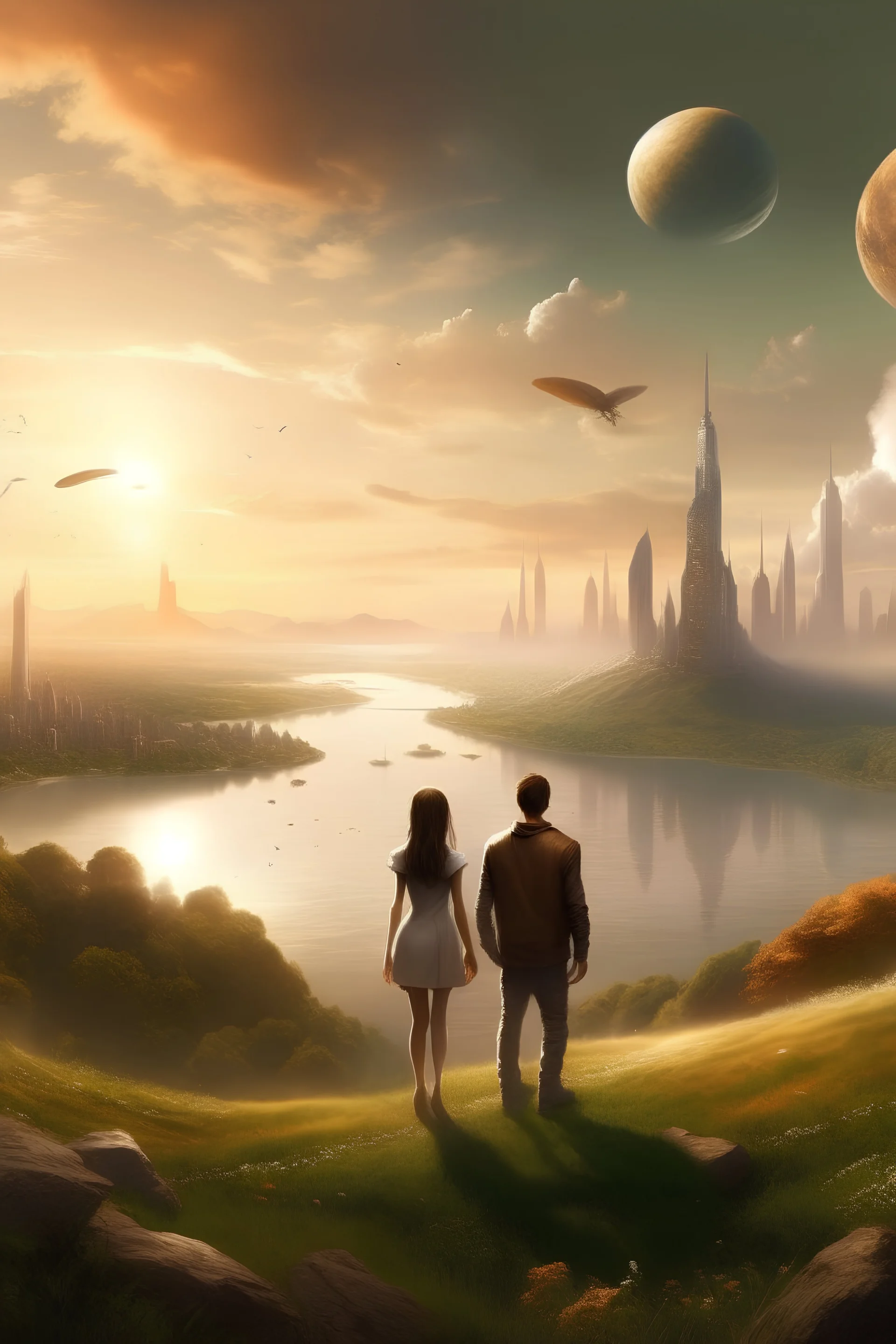 A world awaits a new date in a realistic and imaginative way