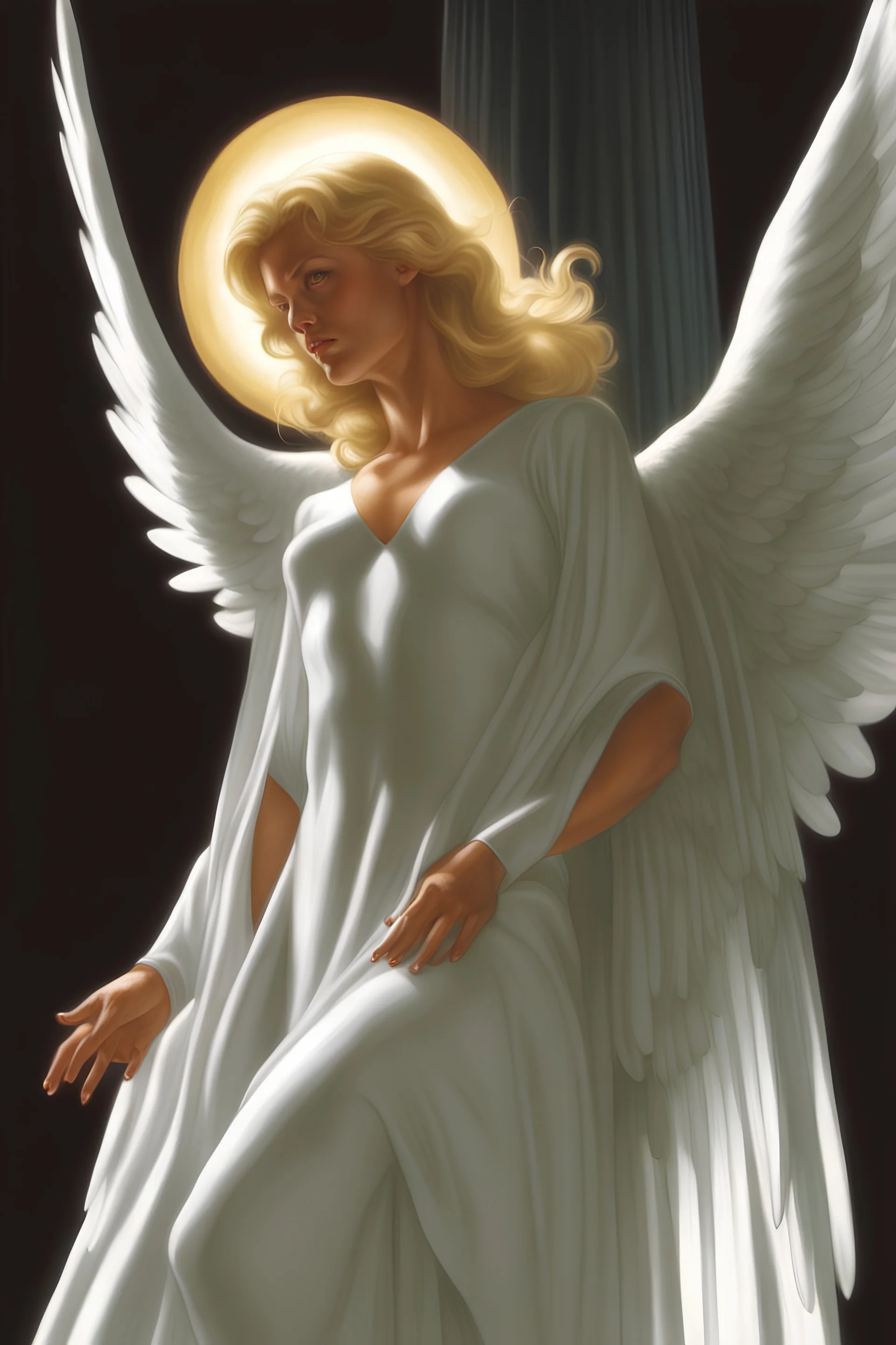 biblically accurate angel by alex ross