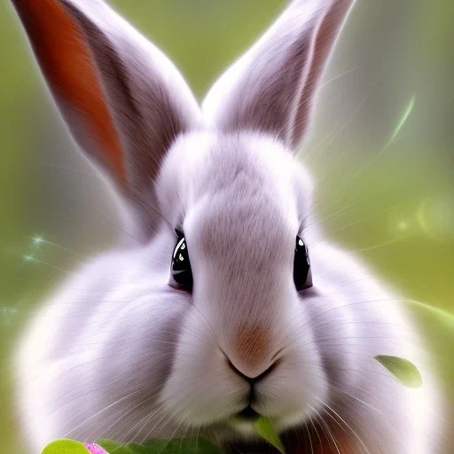 smiled rabbit, Wearing make up avatar pandora