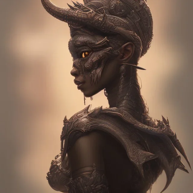 sango fantasy, fantasy magic, intricate, sharp focus, illustration, highly detailed, digital painting, concept art, matte, artgerm and paul lewin and kehinde wiley, masterpiece sexy lips Asian afro lips black African lady body Asian Dragon head silver bright rain lady outer space pretty skull head