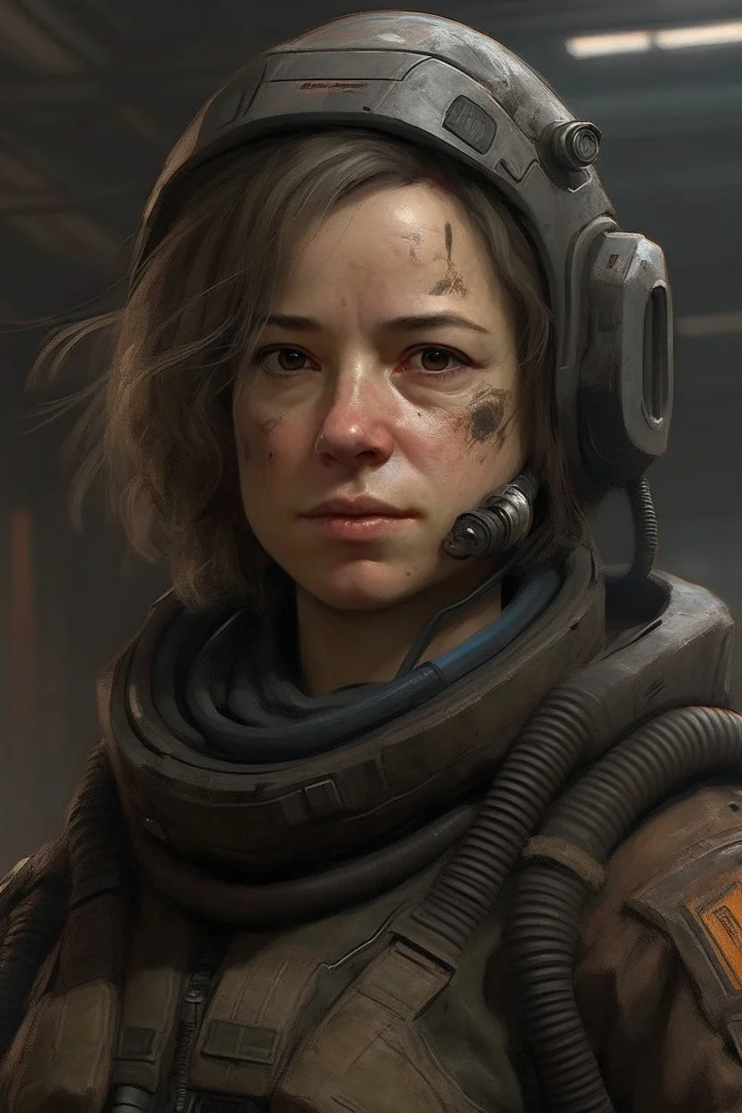 sci fi female post apo