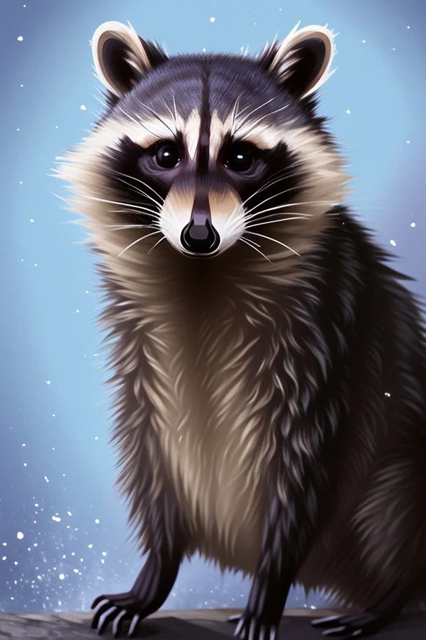 evil Raccoon wizard