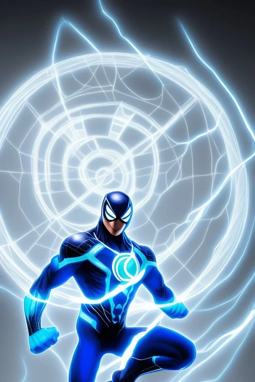 spider-man, DC blue lantern, blue lantern symbol