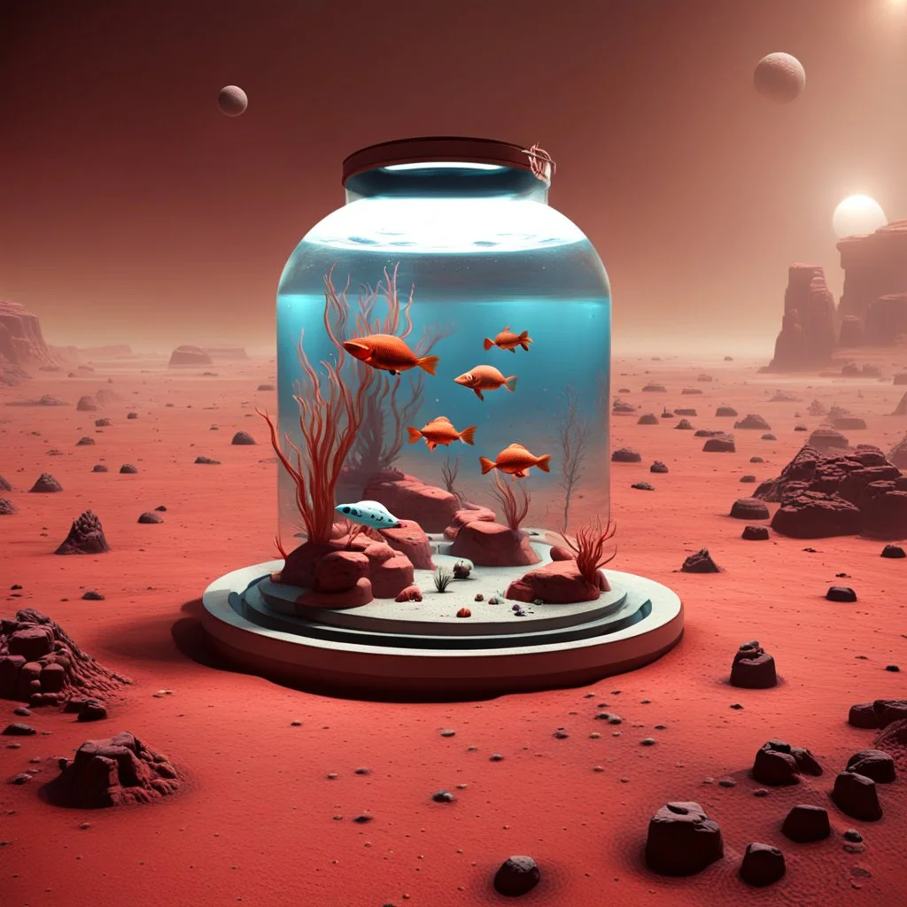 Aquarium on Mars.