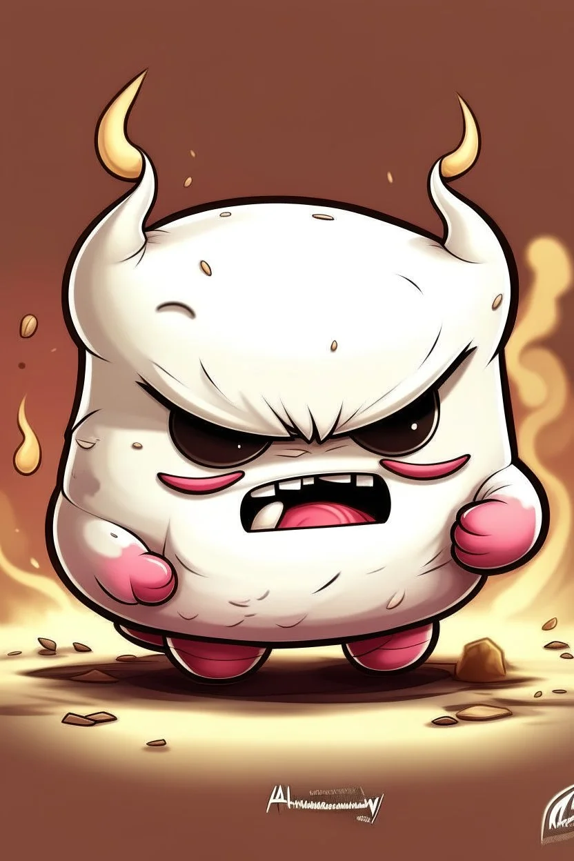 angry marshmallow