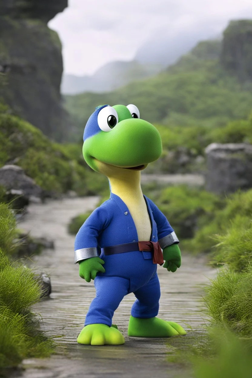 Yoshi, the Adventures of Yoshi R: Doctor Who and the Time Warrior Publcity Stills