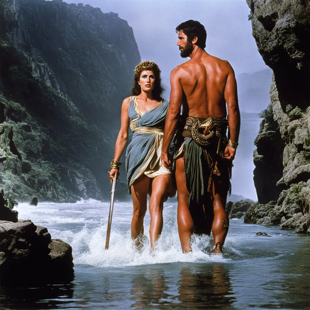 [Jason and the Argonauts (1963)] his mother Thetis took Achilles to the River Styx, which was supposed to offer powers of invulnerability.