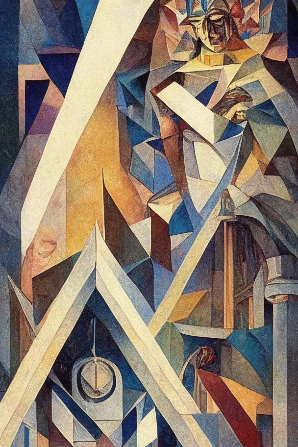 Moloch Whose Eyes Are A Thousand Blind Windows!; Abraham Ortelius; Albert Gleizes