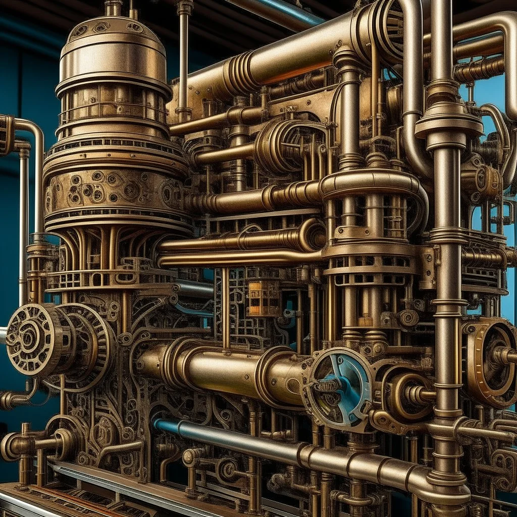 intricate pipe machine