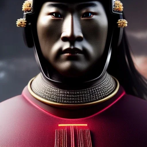 Ultra detailed fullbody Portrait in oil on canvas of medieval SAMURAI with armor,helmet,extremely detailed digital painting,ultrarealistic skin,intense stare, extremely detailed face, crystal clear eyes, mystical colors ,perfectly centered image, perfect composition, rim light, beautiful lighting,masterpiece ,8k, stunning scene, raytracing, anatomically correct, in the style of Simon Bisley and Ohrai Noriyoshi and robert e howard and Steve Jung and Wizyakuza and uncannyknack.