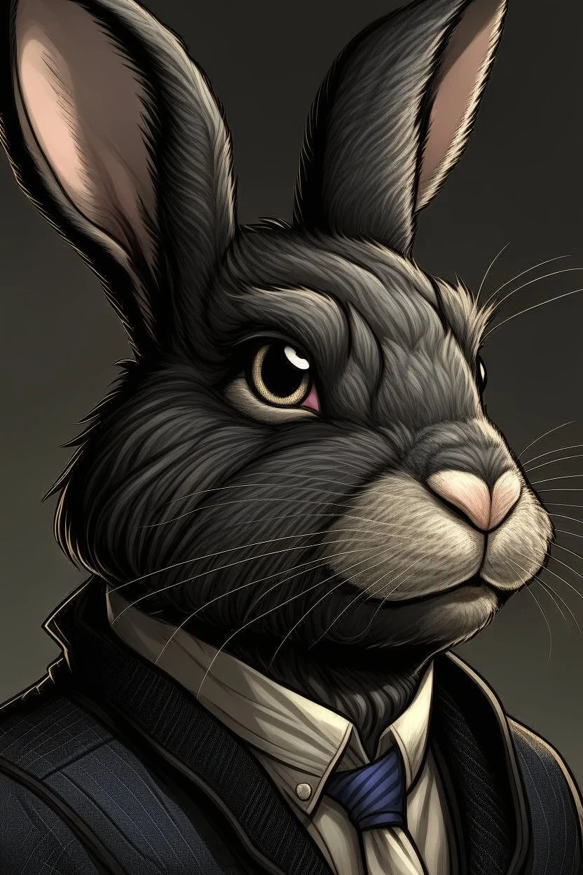 Batman, but he’s an anthropomorphic rabbit