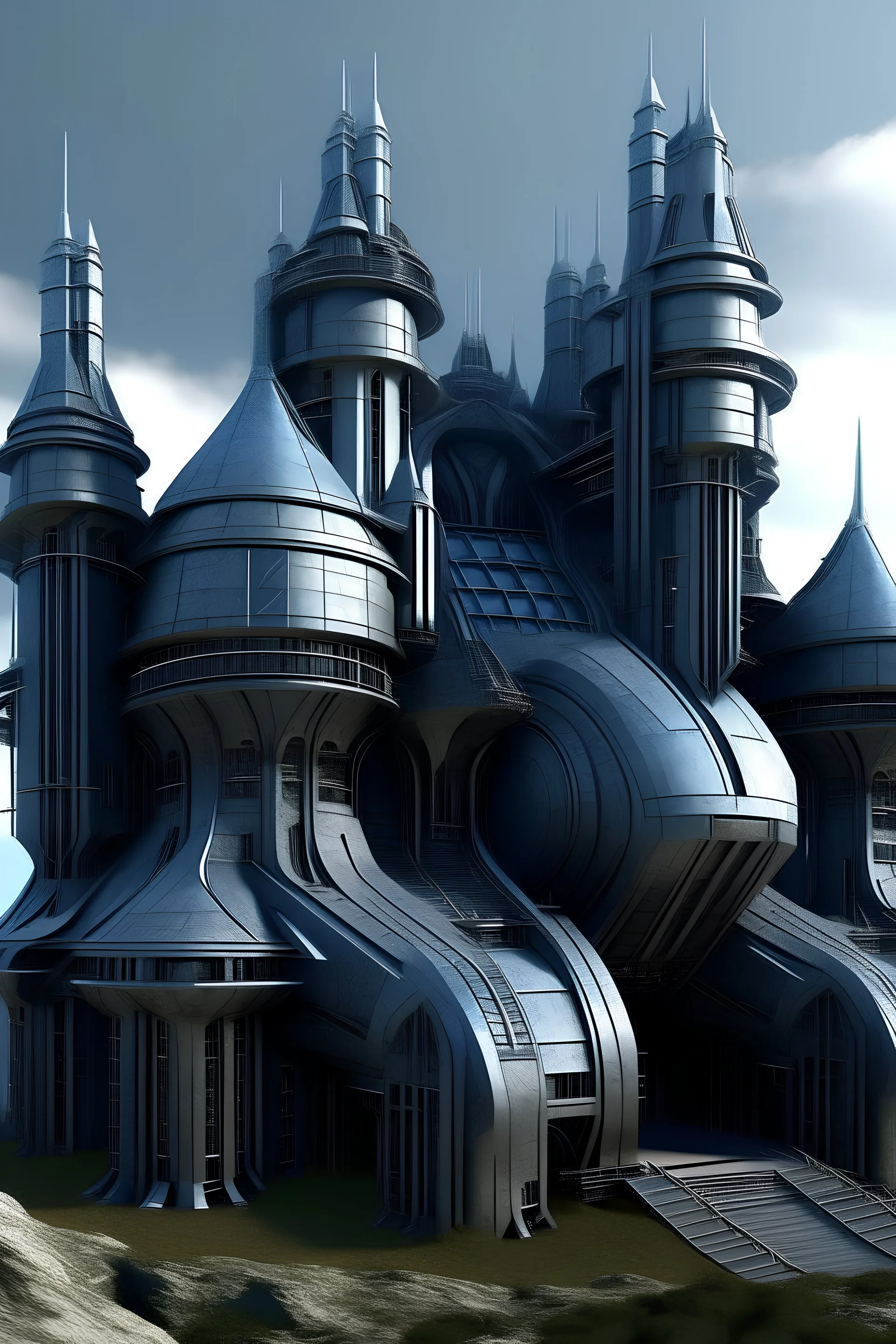 A futuristic “medieval” knig