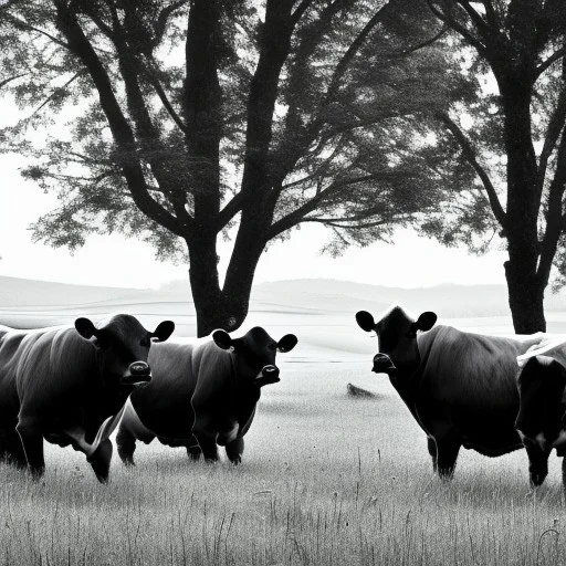 black and white cows in green field near forest