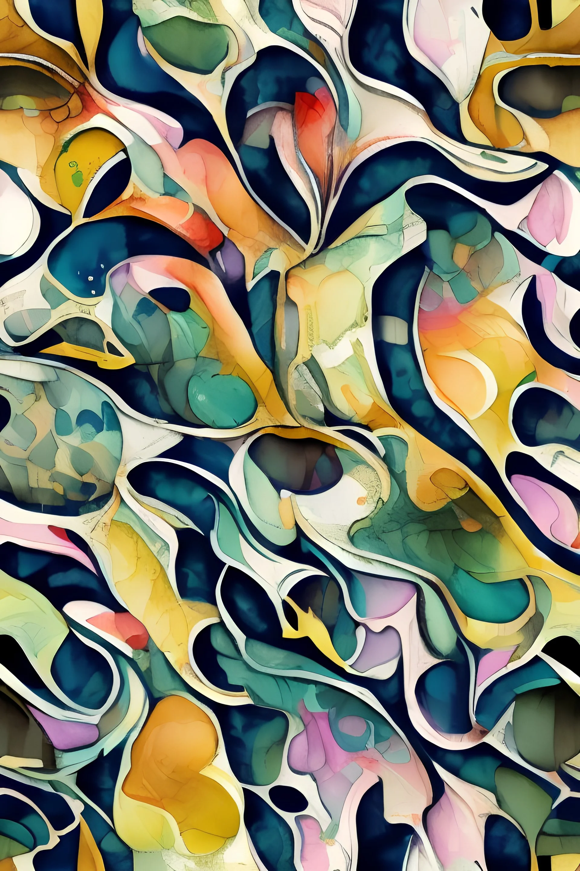 water color seamless pattern