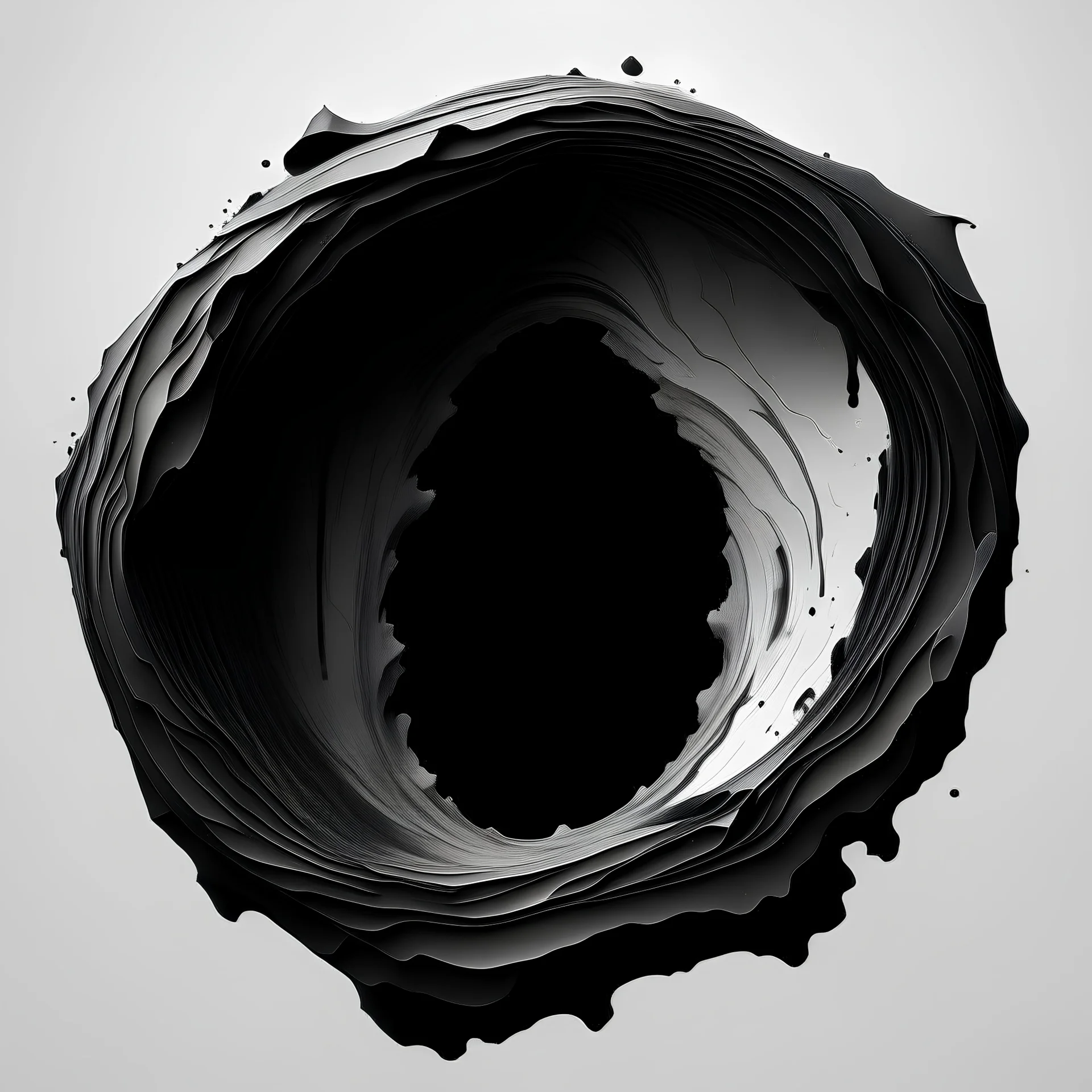 fluid brutal minimalism hole