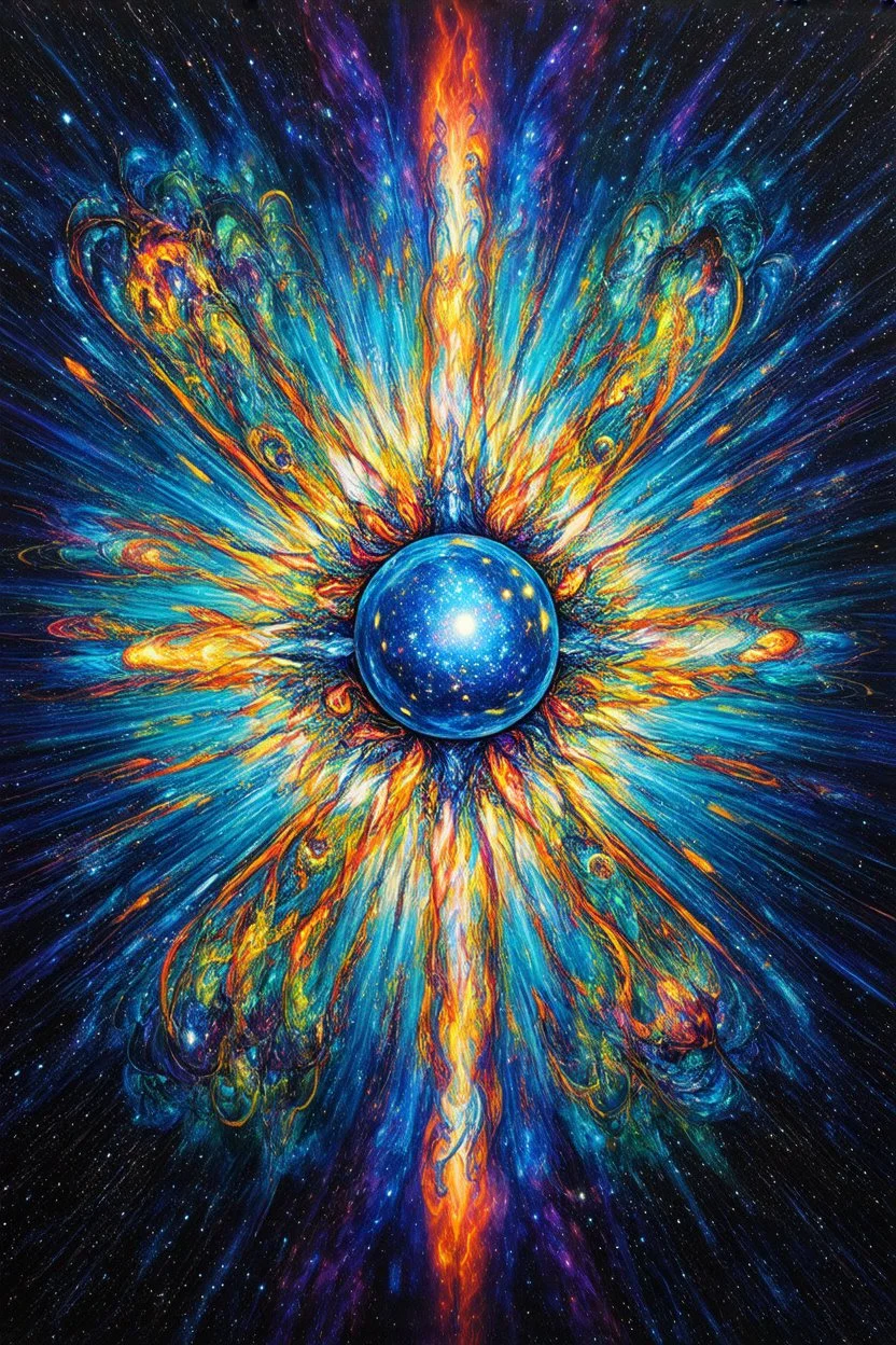 cosmic consciousness; neo-surrealistic optical art
