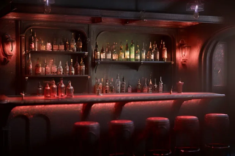 Magical fantasy bar