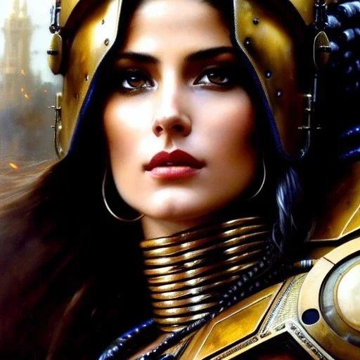 portrait beautiful face Rita Vrataski – Edge of Tomorrow,busty,ancient metal armor balanciaga fashion clothe painting by gaston bussiere, greg rutkowski, yoji shinkawa, yoshitaka amano, tsutomu nihei, donato giancola, tim hildebrandt, oil on canvas, cinematic composition, extreme detail,fit full head inside picture,16k