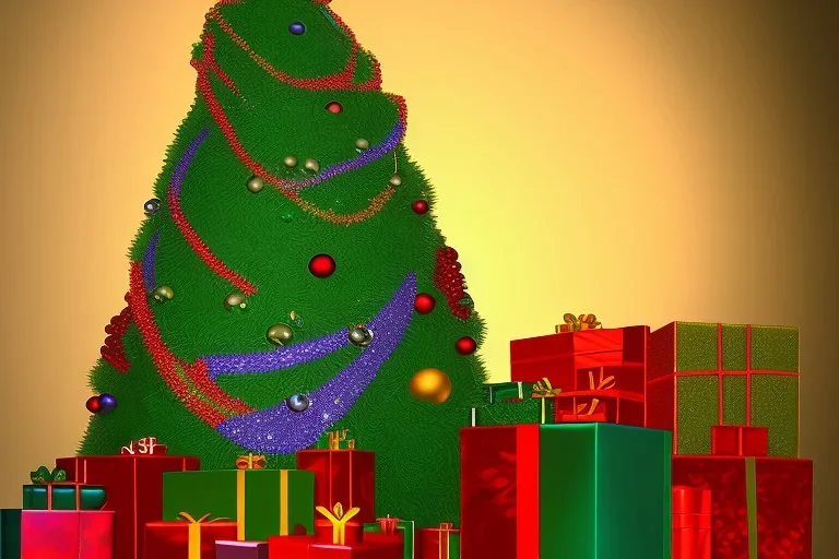 (((Christmas tree))) made out of gems