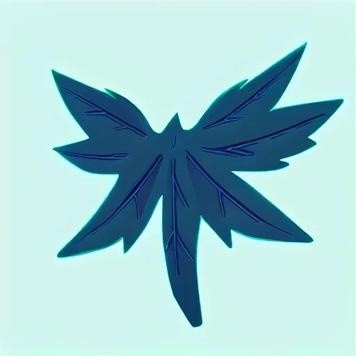 i want you to generate a logo for a new company named "SpiniLeaf" or Spinny Leaf. Something resembeling a spinning leaf, no words, HQ, digital comic art