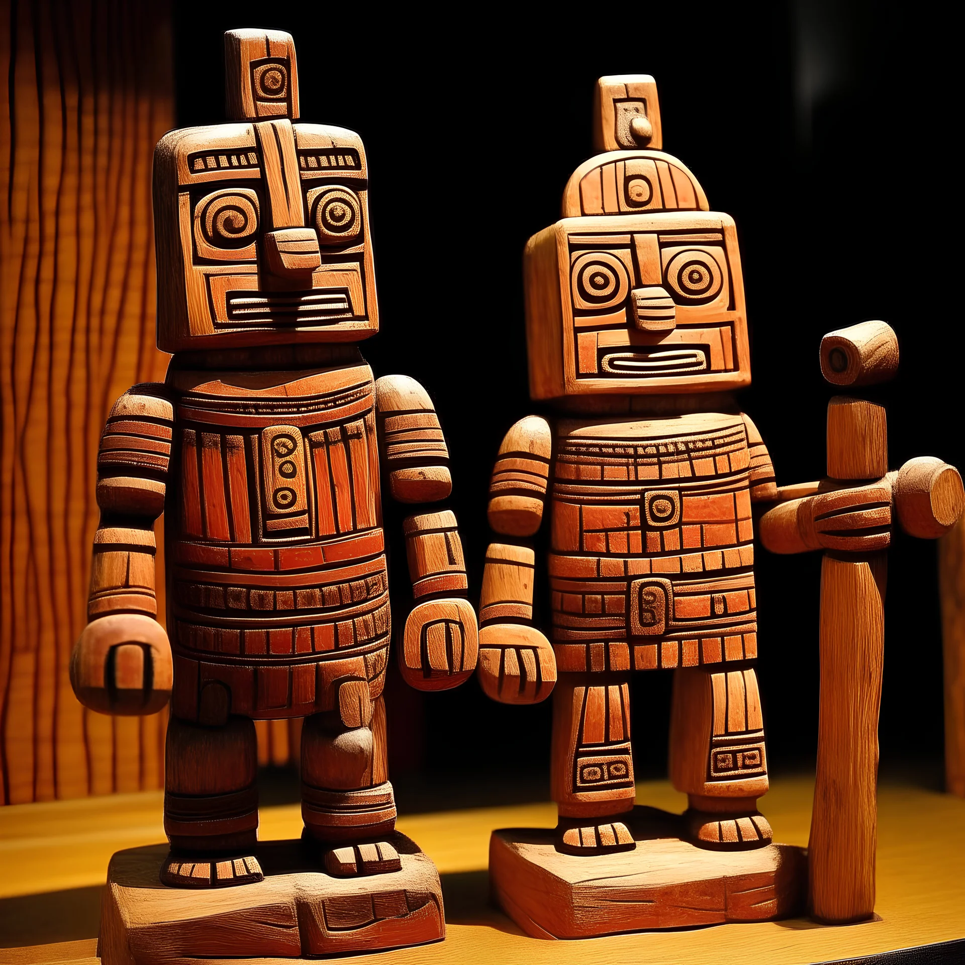hombres de madera del popol vuh, la biblia maya