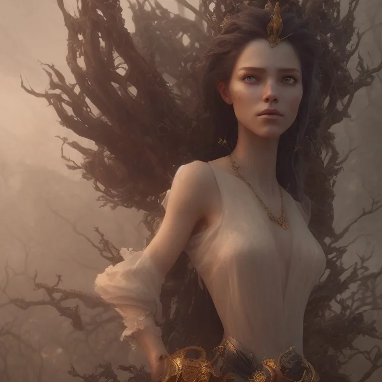 Fantasy portrait of a beautiful witch in Avatar (film) by Greg Rutkowski, Song Choi, Mitchell Morehauser, Masij Cucciara, Johnson Ting, Maxim Verheen, Peter Koenig, 8k photorealistic, cinematic lighting, HD, high detail, dramatic, atmospheric, Popular art station