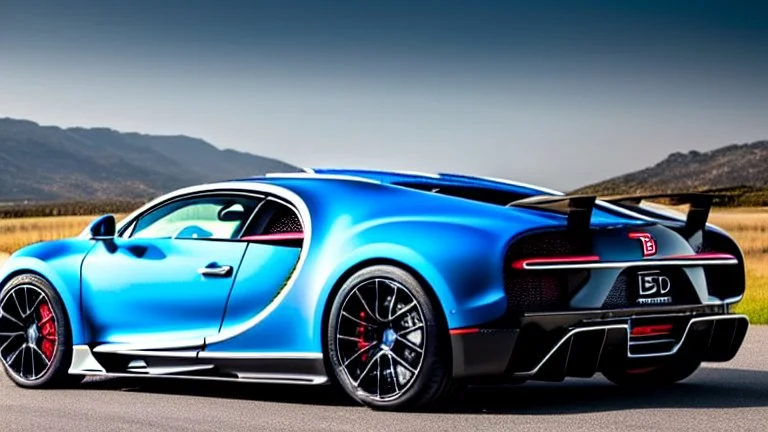Mansory Bugatti Chiron Centuria, 4K, Ultra Detailed, Rear View