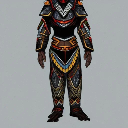 clothe tribal alien armor concept art videogame