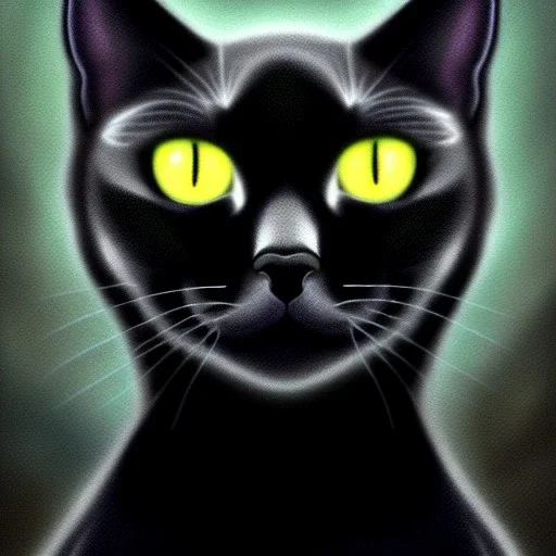 ultra detailed fullbody portrait of Beautiful busty Black Cat , extremely detailed digital painting, intrincate, extremely detailed face,crystal clear eyes, in the style of Ohrai Noriyoshi and robert e howard and pablo oliveira and Ken Kelley and Keith Parkinson,mystical colors,perfectly centered image, perfect composition, rim light, beautiful lighting,8k, stunning scene, raytracing