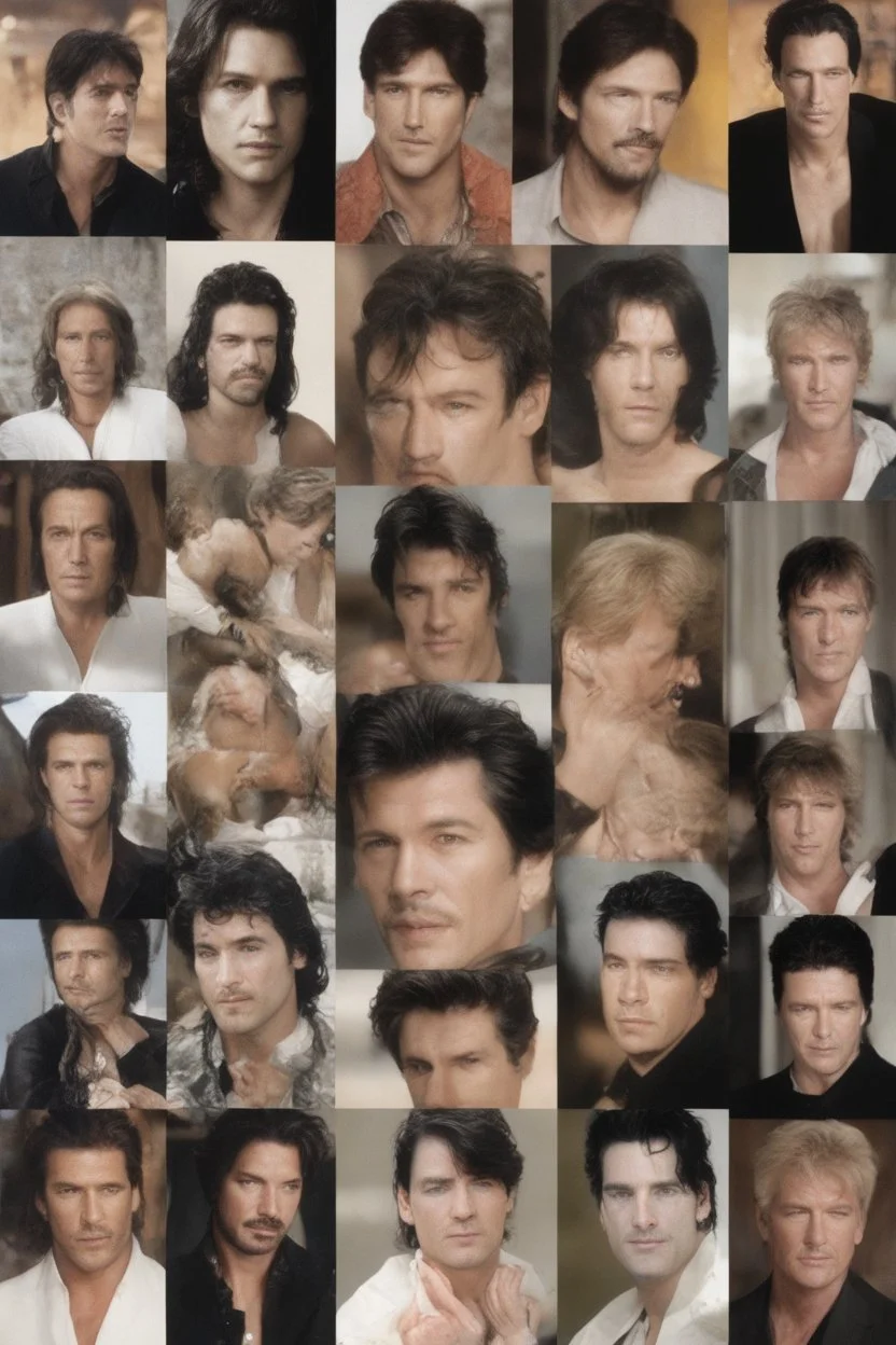 Paul Stanley/Elvis Presley/Keanu Reeves/Pierce Brosnan/Jon Bernthal/Sean Bean/Dolph Lundgren/Patrick Swayze/