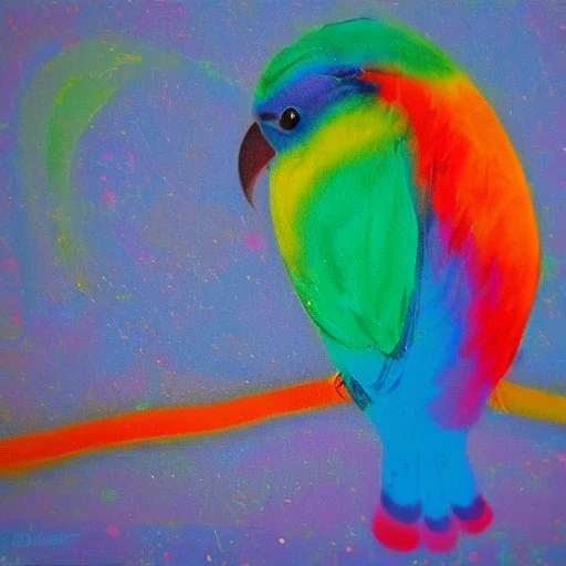 Rainbow bird