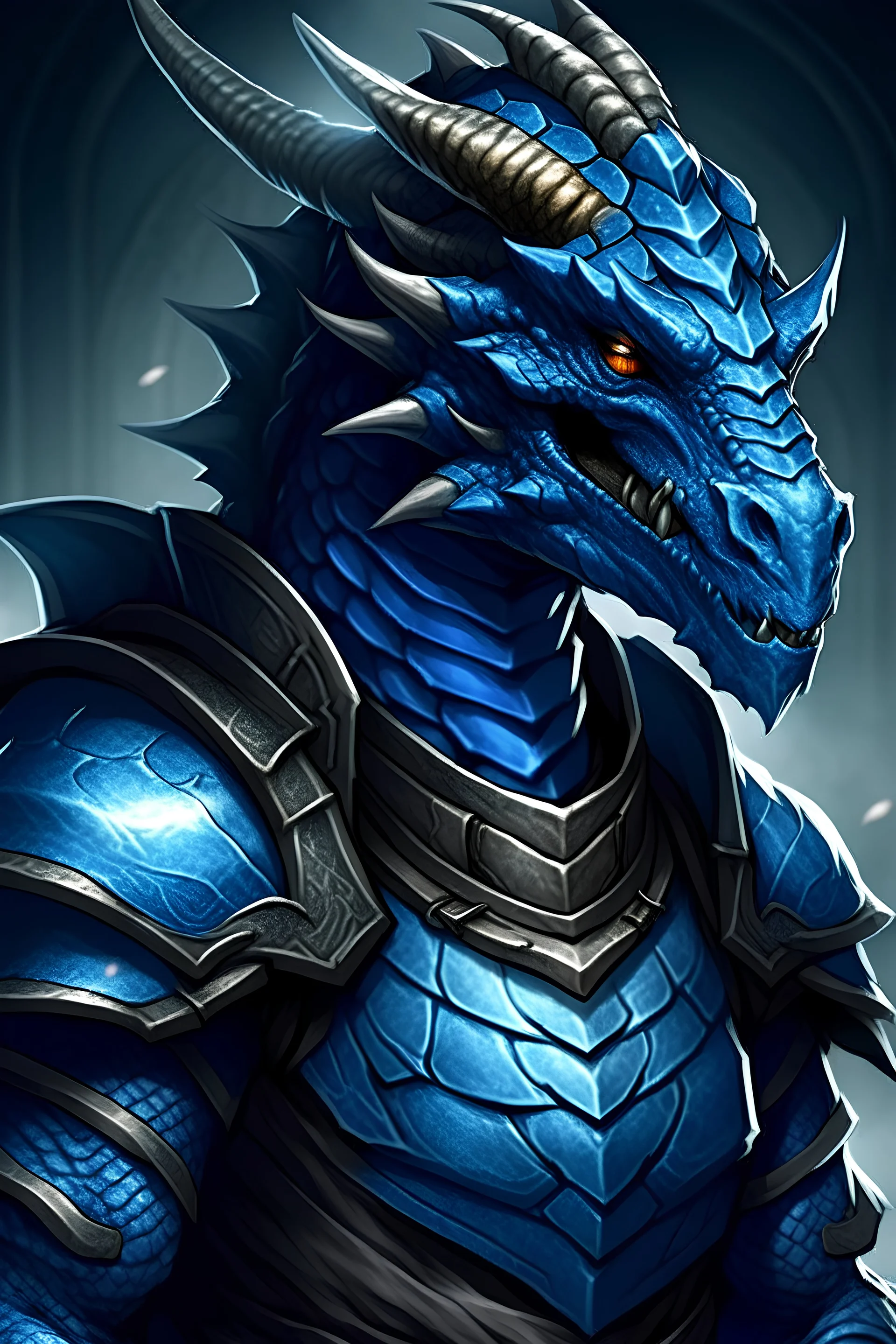 blue dragonborn