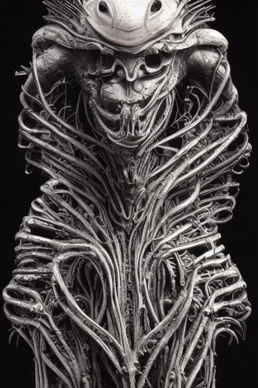 Biomorphic Biomechanical Alien Queen by Giger