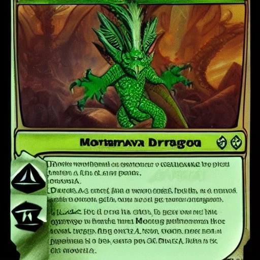 Morvorax, God of Wealth, Power, and Corruption, an ancient green dragon